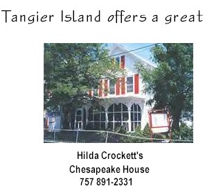 Hilda Crockett's Chesapeake House:  Click Here